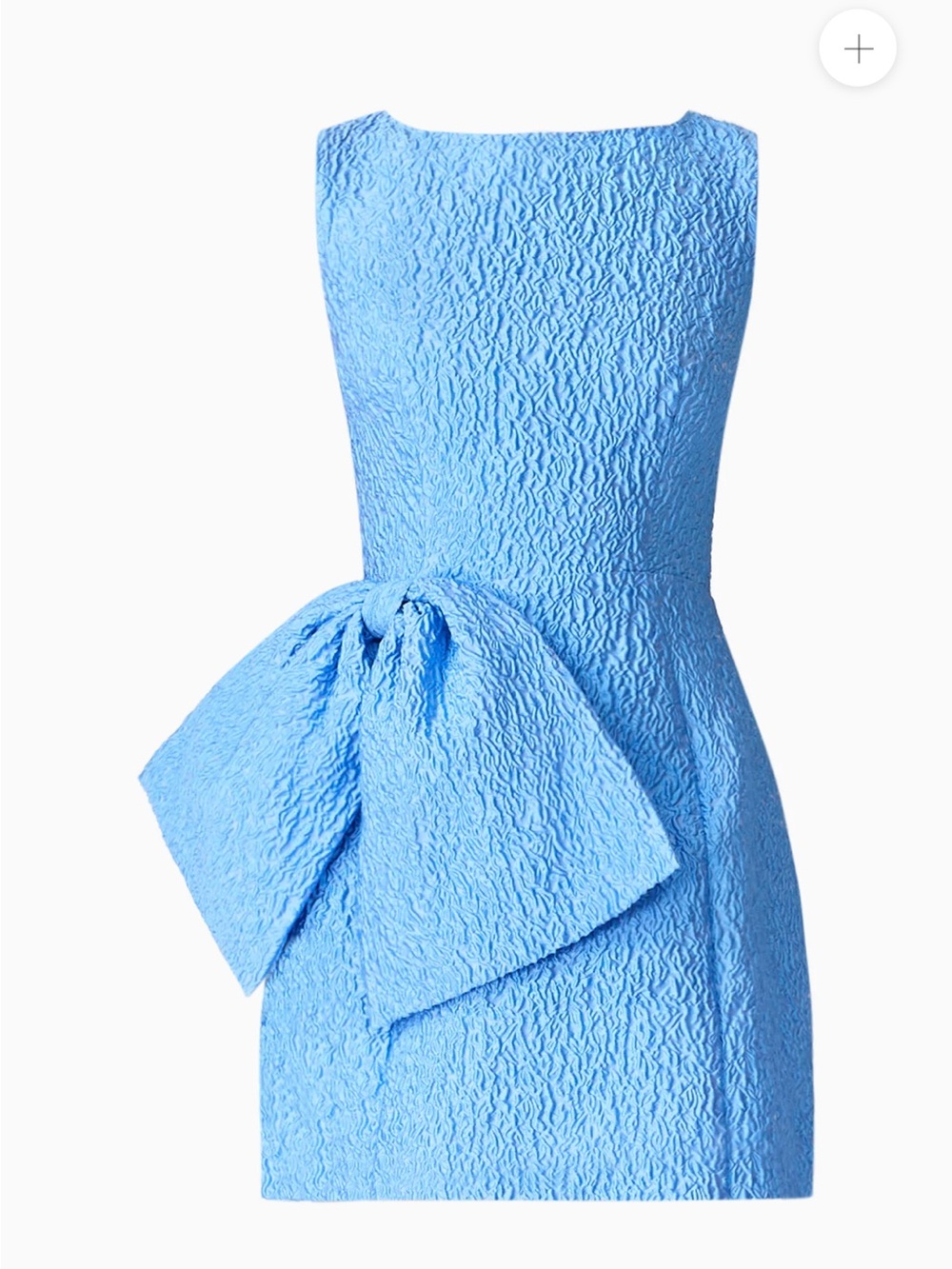 Elliatt Briallen Jacquard Mini Dress in blue